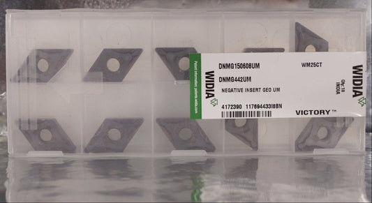 10 Wendeplatten DNMG 150608UM WM25CT WIDIA  Neu, ovp mit Rechnung