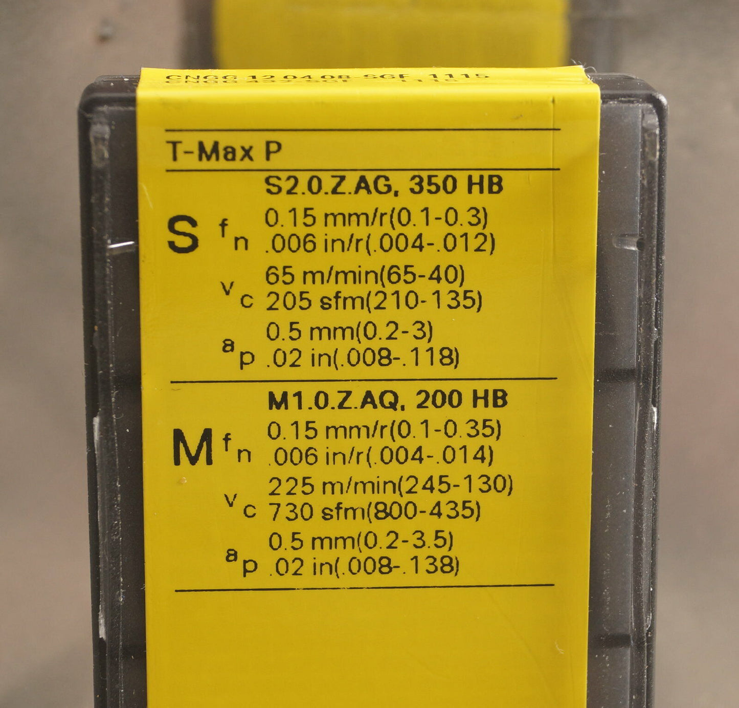 10 Wendeplatten CNGG 120408-SGF 1115 Sandvik Neu, ovp mit Rechnung
