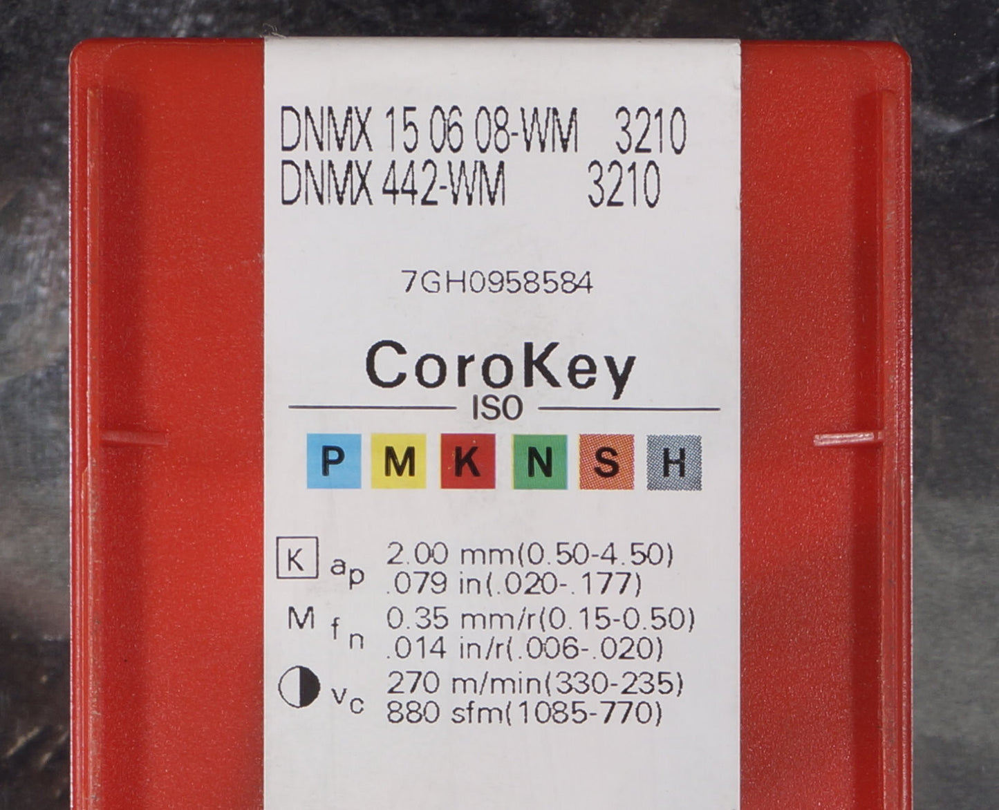 10 Wendeplatten DNMX 15 06 08-WM 3210, DNMX 442-WM  SANDVIK    Neu, mit Rechnung