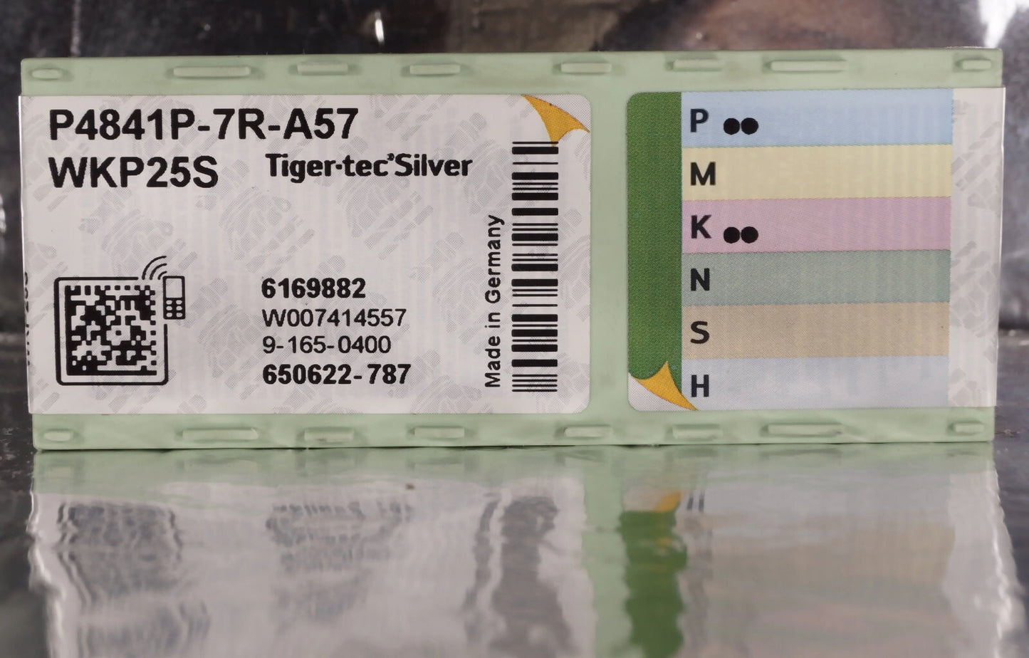 10 Wendeplatten P4841P-7R-A57 WKP25S WALTER, Neu, originalverpackt