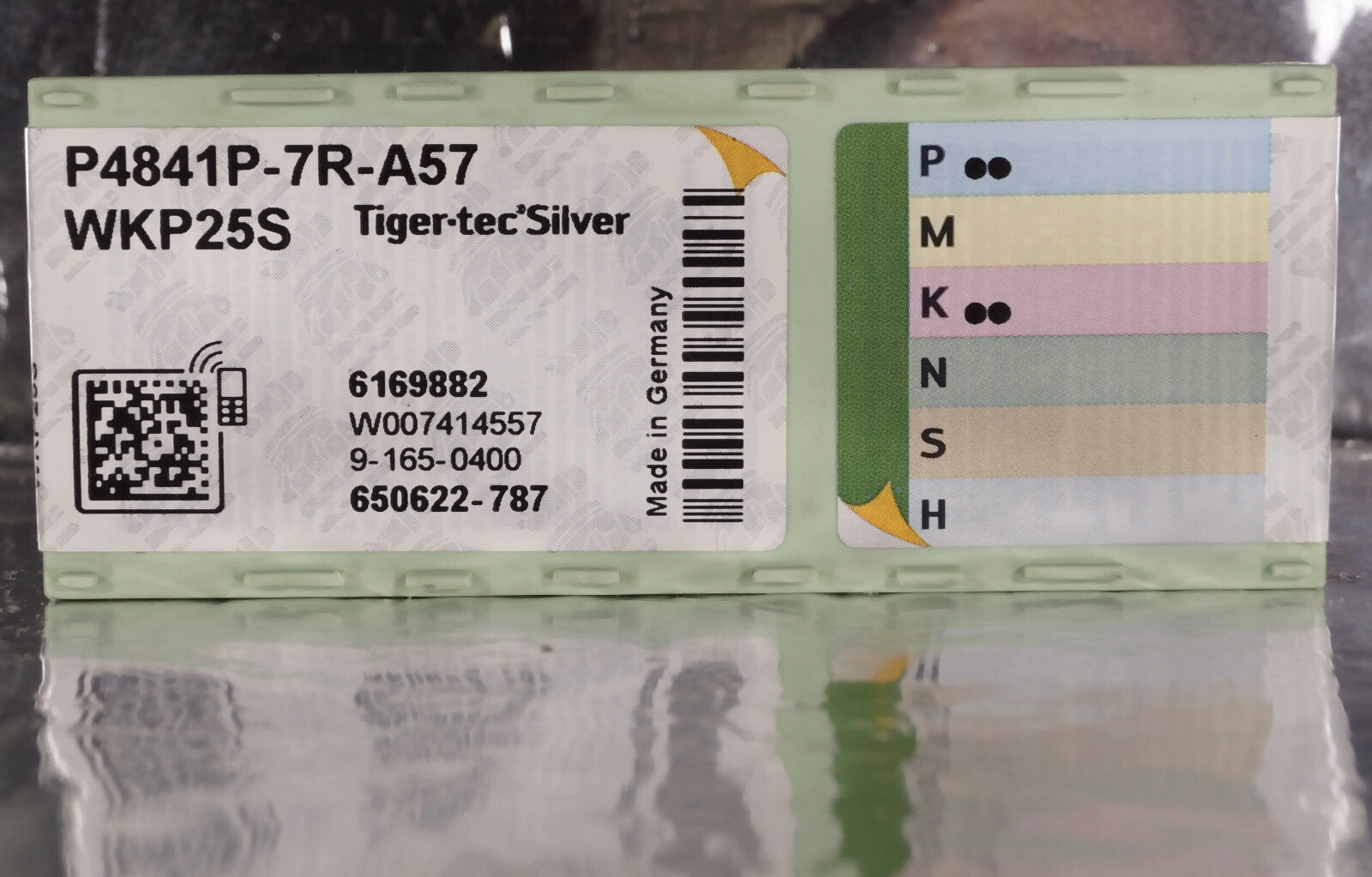 10 Wendeplatten P4841P-7R-A57 WKP25S WALTER, Neu, originalverpackt