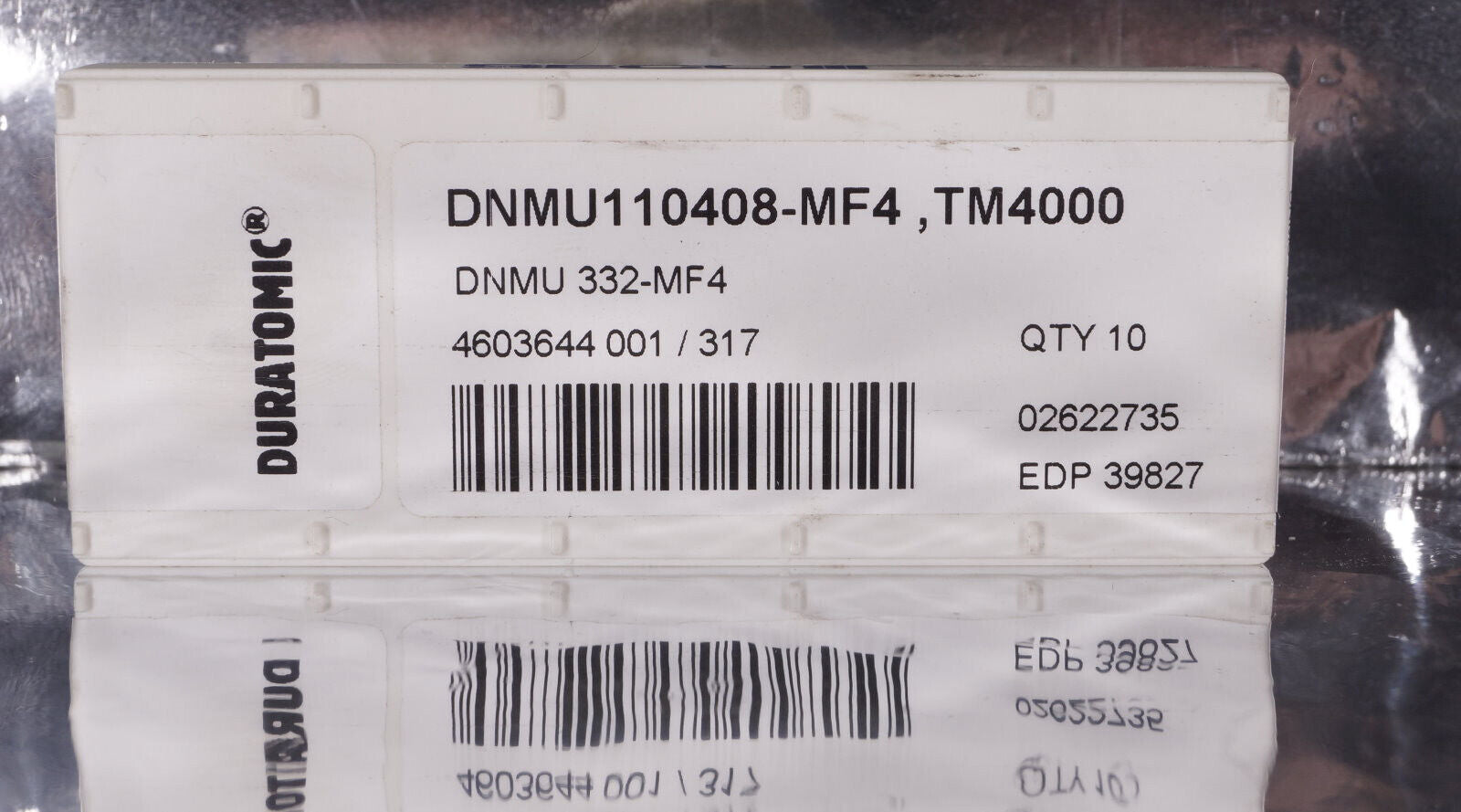 10 Wendeplatten DNMU 110408-MF4 ,TM4000 SECO Neu mit Rechnung