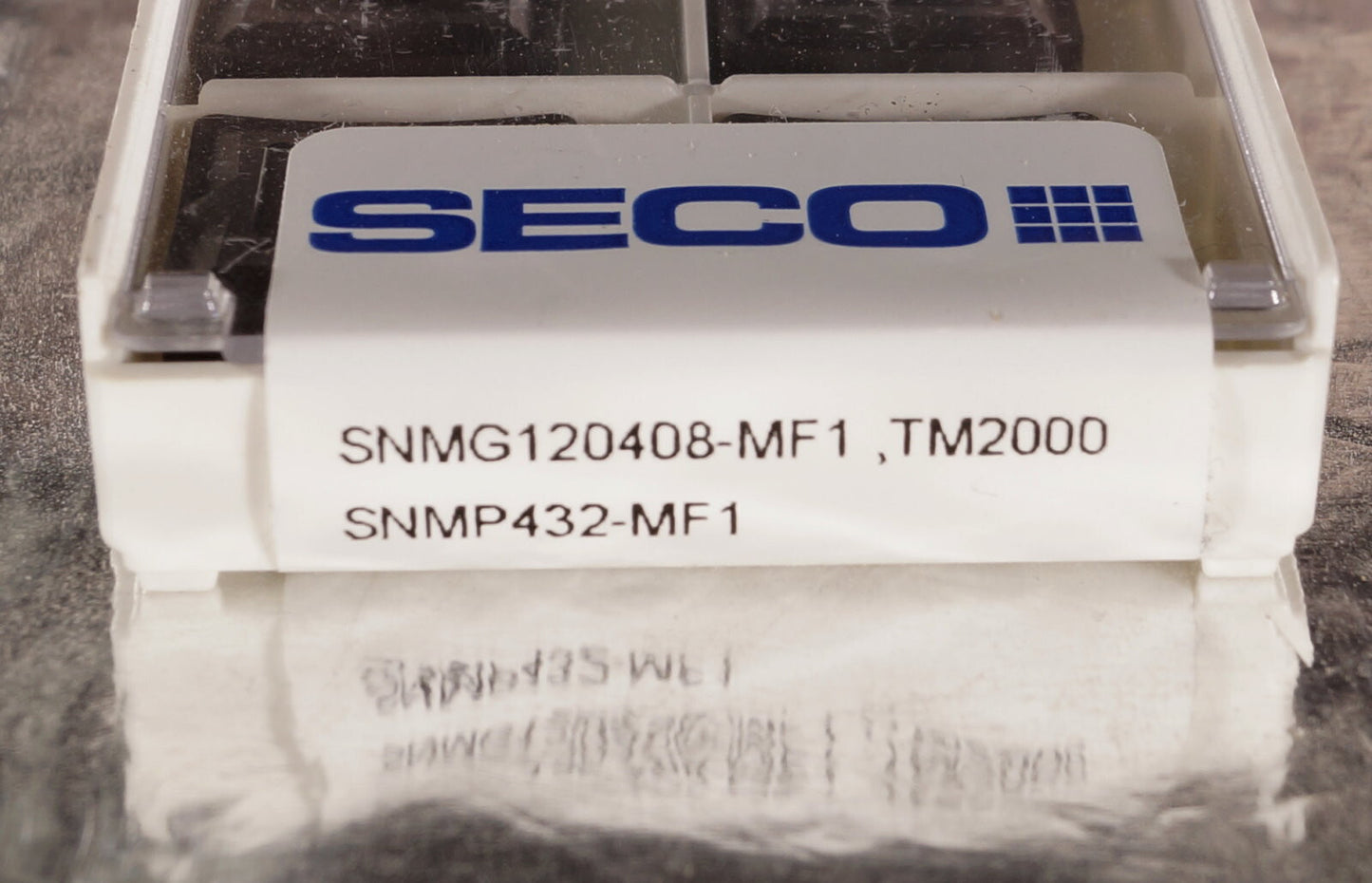 10 Wendeplatten SNMG 120408-MF1 ,TM2000, VA - Bearbeitung, SECO Neu m. Rechnung