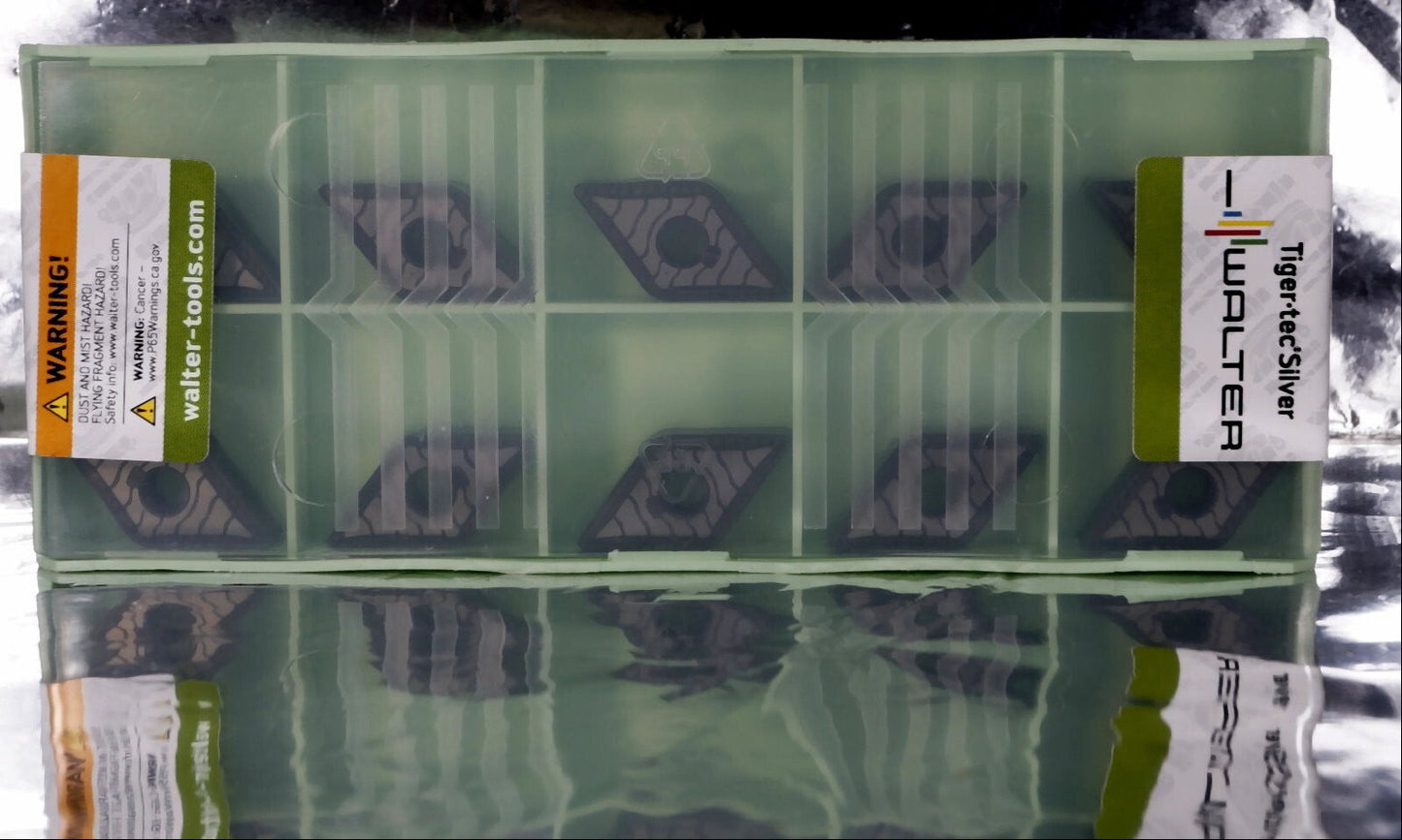 10 Wendeplatten DNMG 150608-MP3 WPP10S WALTER Neu, mit Rechnung