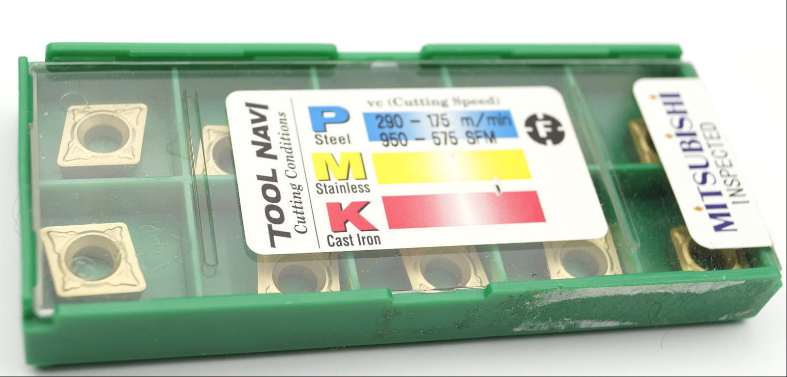 10 Wendeplatten CPMH 090308 SV UE6020 für die Stahlbearbeitung Neu mit Rechnung