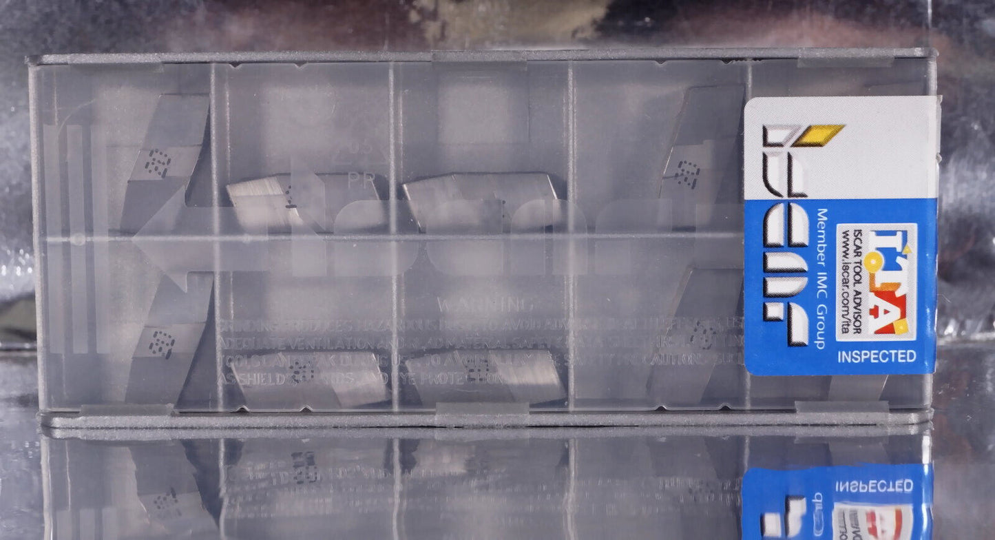 10 Wendeplatten GIF 5.00E-0.60 IC20 ISCAR Stechdrehen, Neu, mit Rechnung