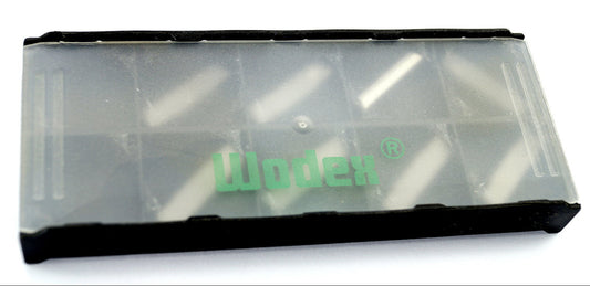 8 Wendeplatten CDT-4 ALU Stechdrehen von WODEX Neu mit Rechnung