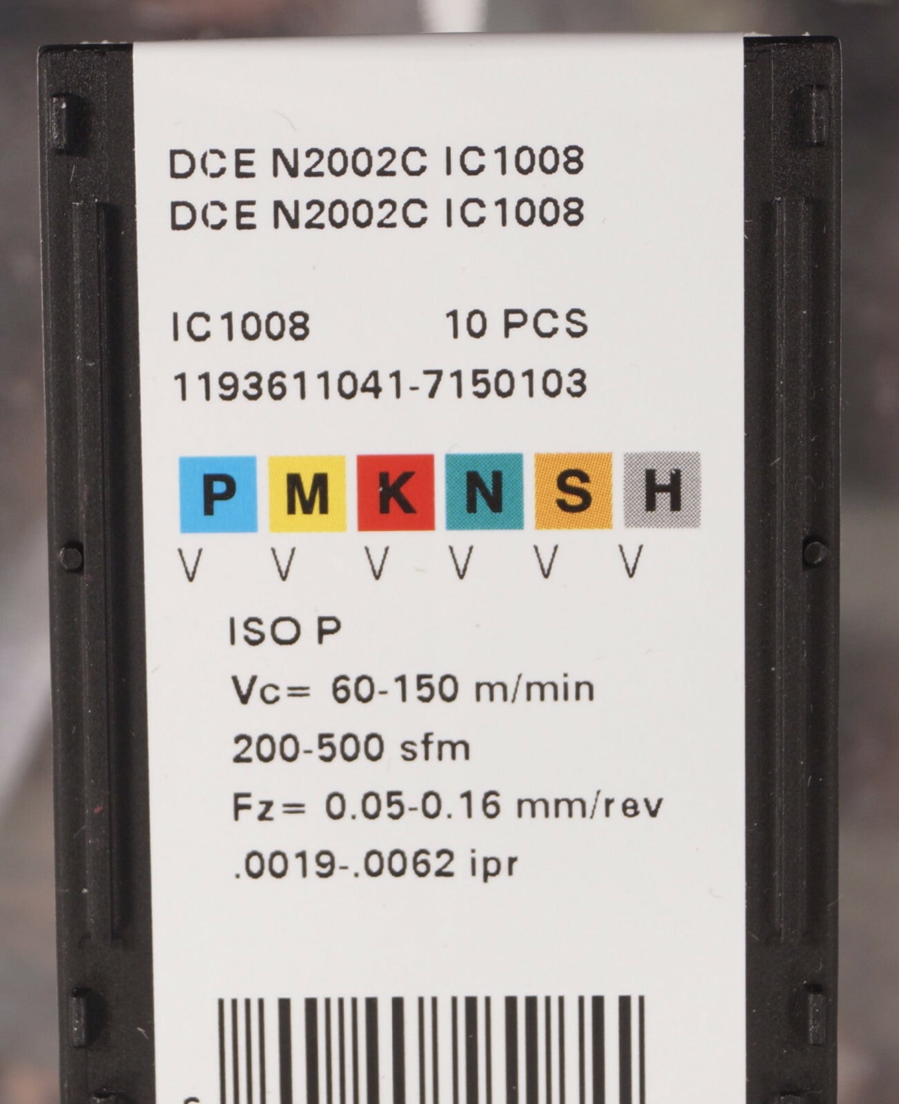 10 Wendeplatten DCE N2002C IC1008 ISCAR Stechdrehen mit ausgew. Mehrwertsteuer