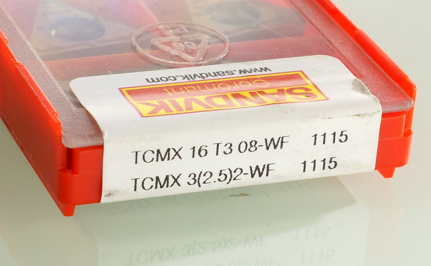 10  Wendeplatten TCMX 16T308-WF 1115  SANDVIK Neu, originalverpackt mit Rechnung
