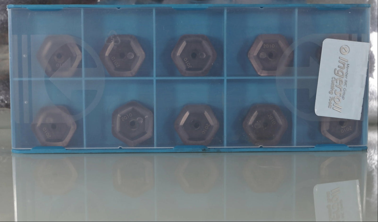 10 Wendeplatten HNCF 090530TN-WE IN2010 Ingersoll Neu mit Rechnung