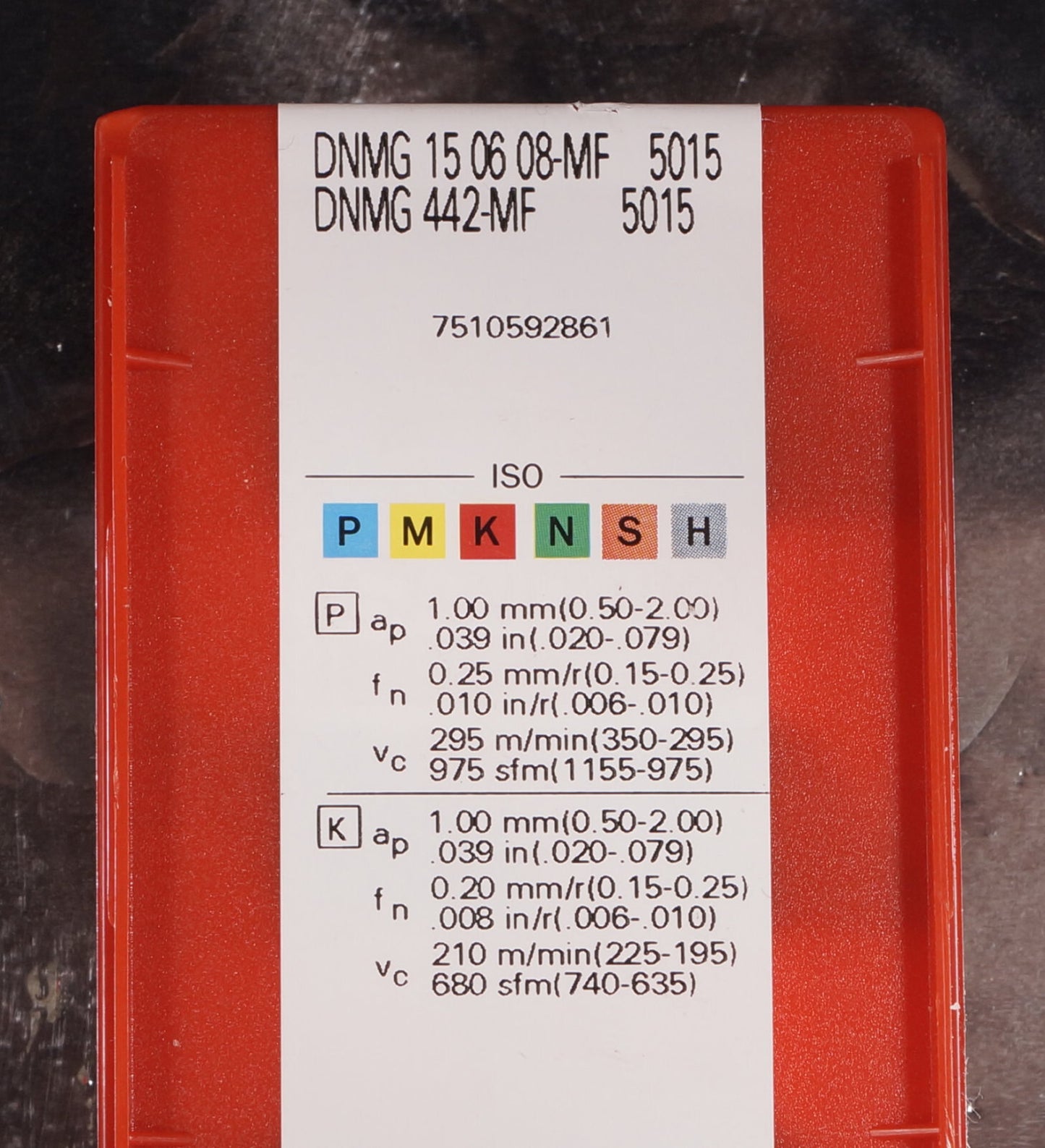 10 Wendeplatten DNMG 15 06 08-MF 5015 SANDVIK Neu, ovp mit Rechnung