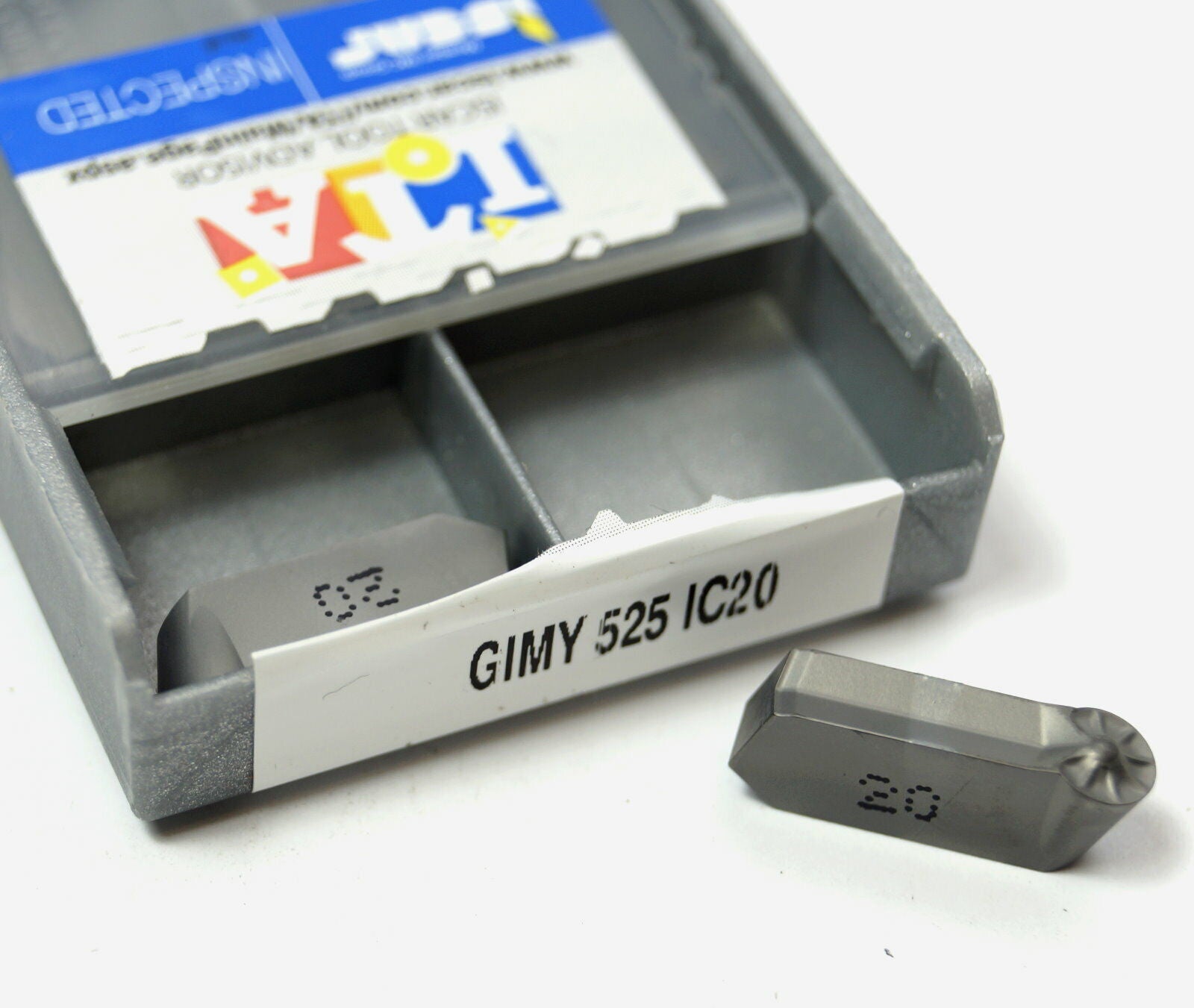 10 Wendeplatten GIMY 525 IC20  ISCAR Stechdrehen, geöffnete Packung m. Rechnung!