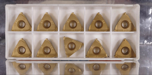 10 Wendeplatten 16ER1,5ISO-A1 CP50 SECO Gewindedrehen Neu mit Rechnung