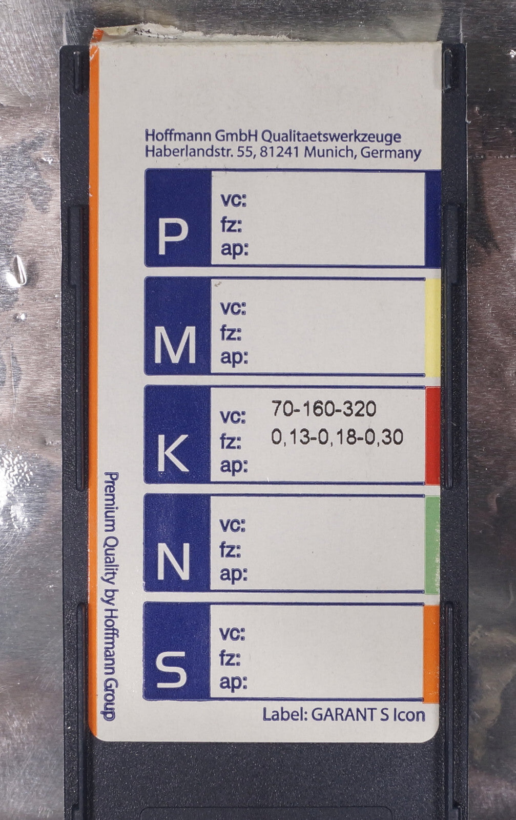10 Bohrwendeplatten SOGX 130511 HB6715 Garant Nr 234097 GG mit Rechnung