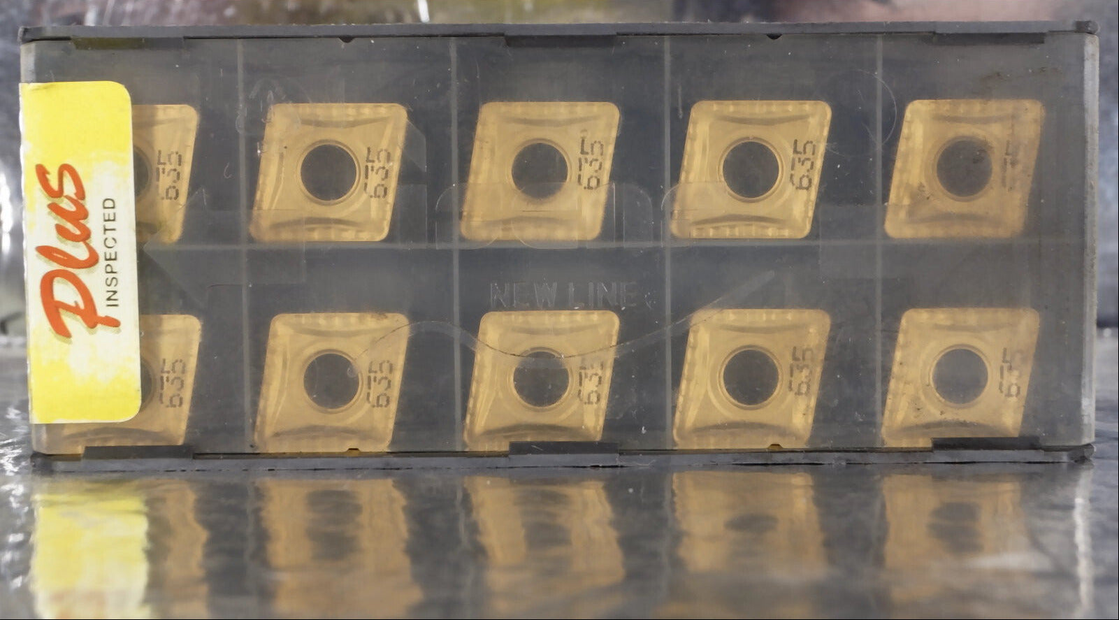 10 Wendeplatten CNMG 120412-NP IC635  ISCAR Neu  m. ausgewiesener Mehrwertsteuer