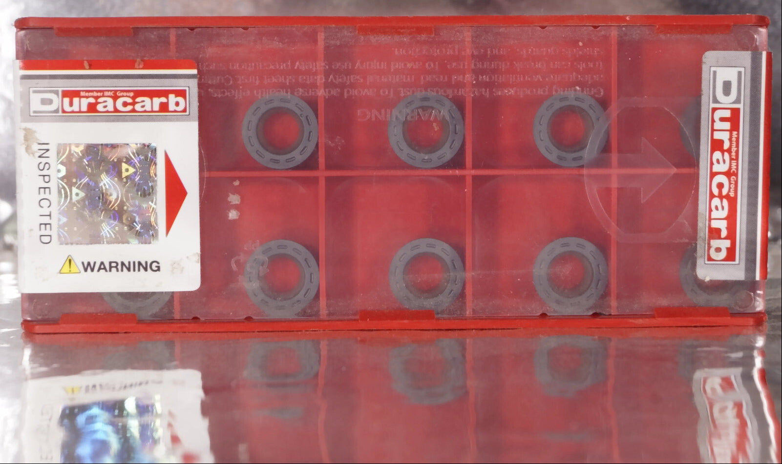 10 Wendeplatten RPMW 1003 M0 DP5420 Duracarb Neu mit Rechnung